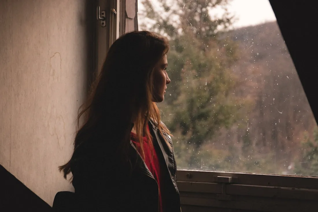 A quiet window seat A quiet window seat