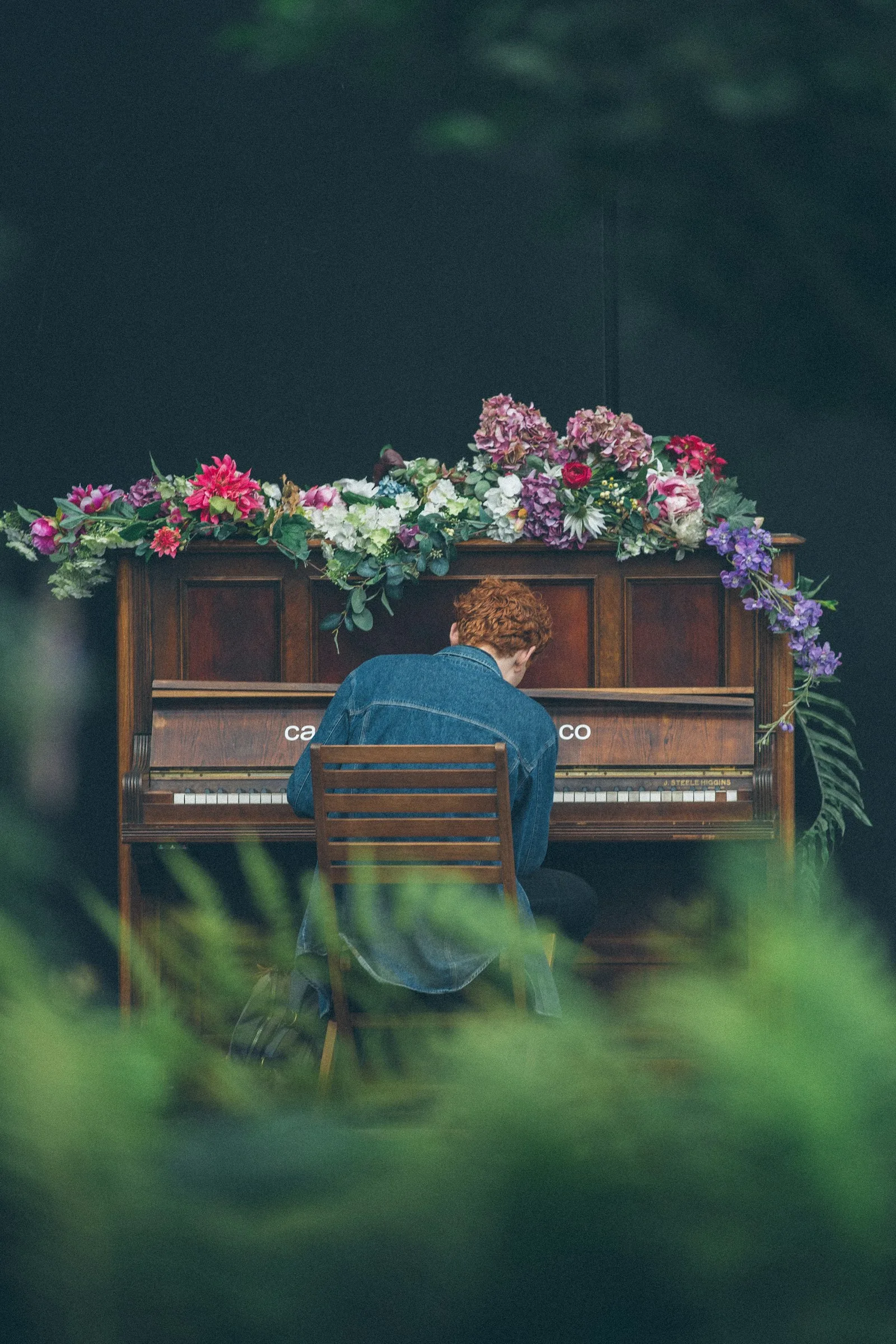 Music therapy session at the piano, rhythm and melody for emotional healing at The Trinity, Fort Worth Texas. Music therapy session at the piano, rhythm and melody for emotional healing at The Trinity, Fort Worth Texas.