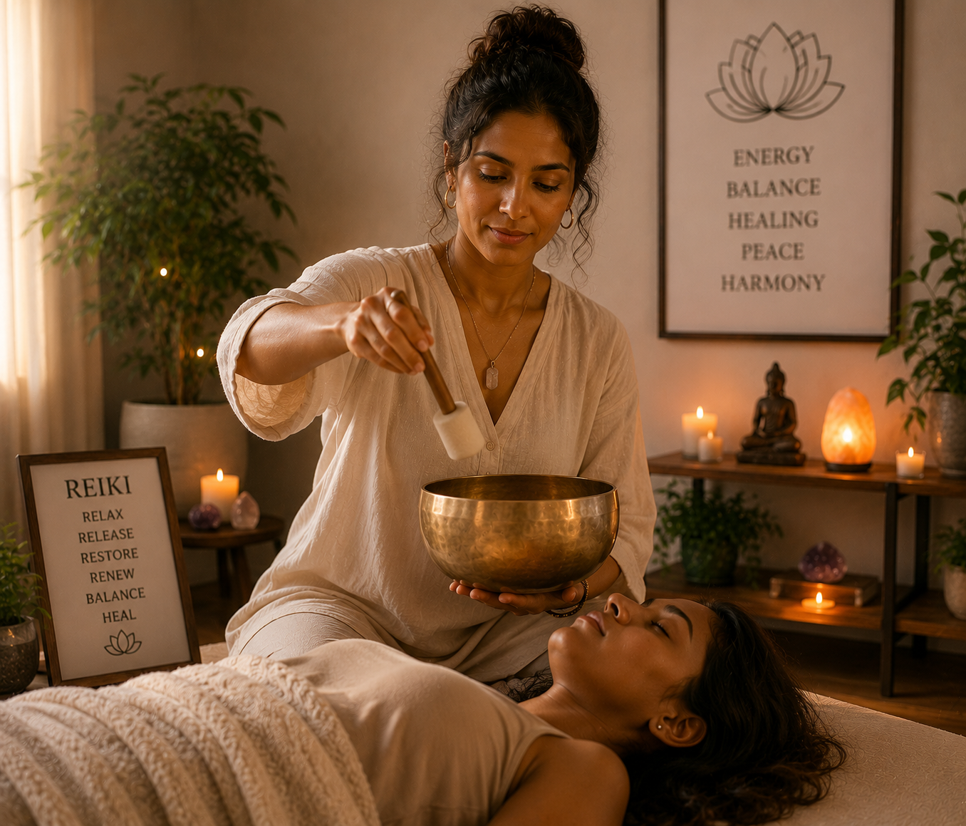 Sound bowl healing